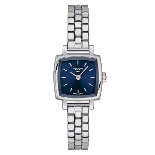 Tissot Lovely Square Stainless Steel / Blue / Bracelet
